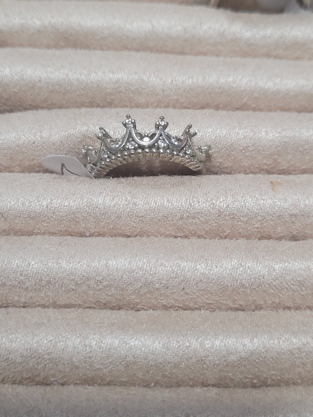 Sterling Silver Crown Ring - Women's Accessory